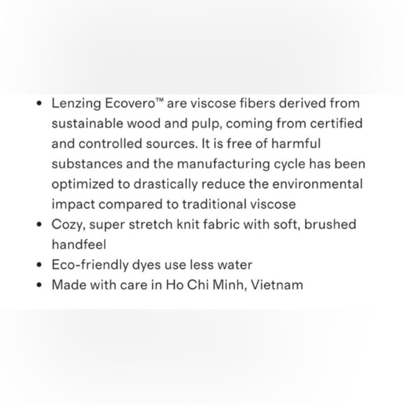 Quince Brushed Short Sleeve Lounge Tee Black - Picture 10 of 10